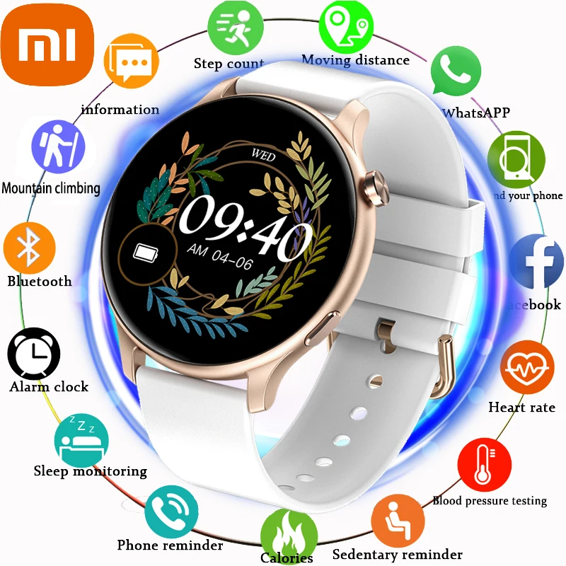 

Смарт-часы XIAOMI 2022 с Bluetooth, фитнес-трекером и динамическим циферблатом