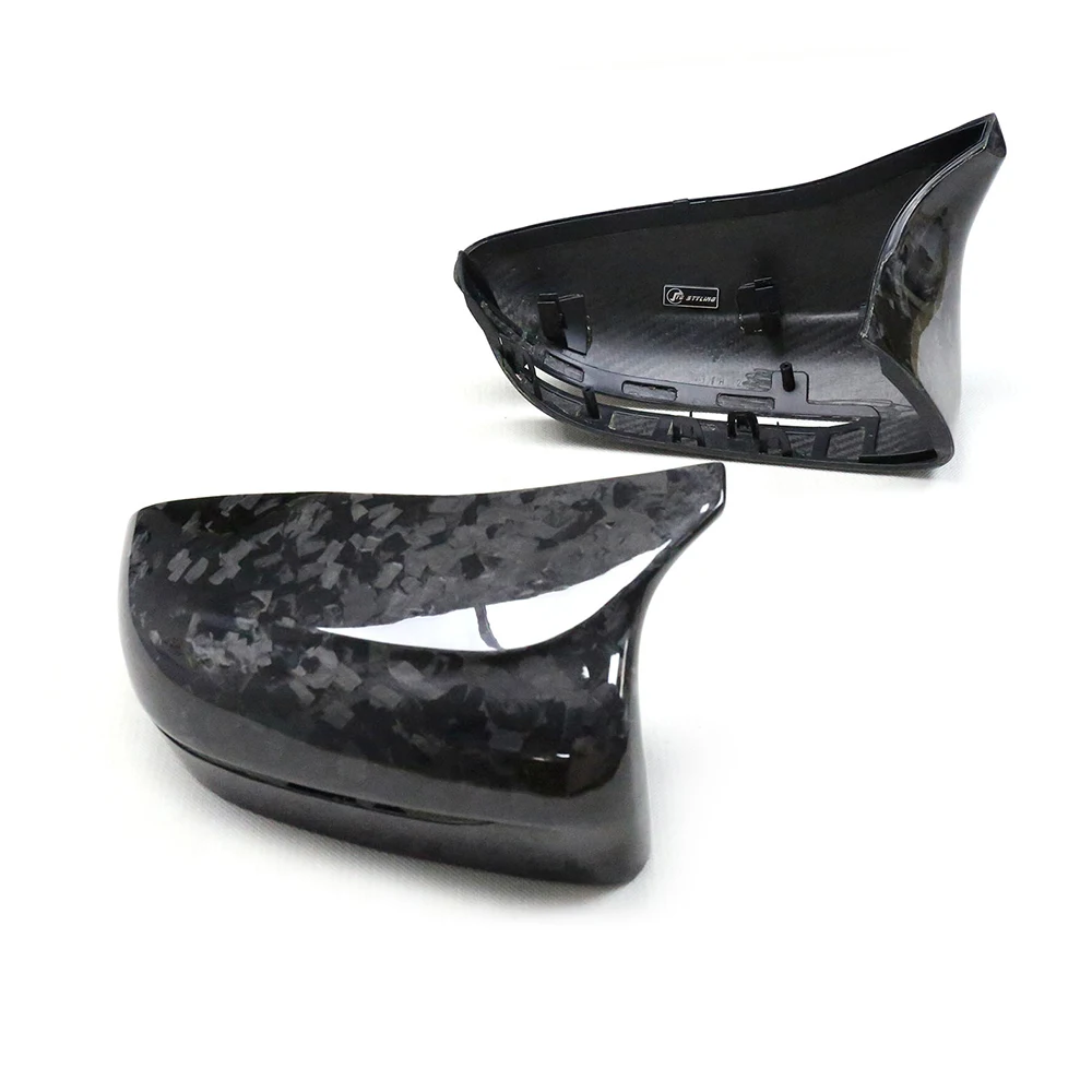 Сухие кованые карбоновые зеркала для BMW F90 M5 2019+ F91 F92 M8 чехлы зеркал из