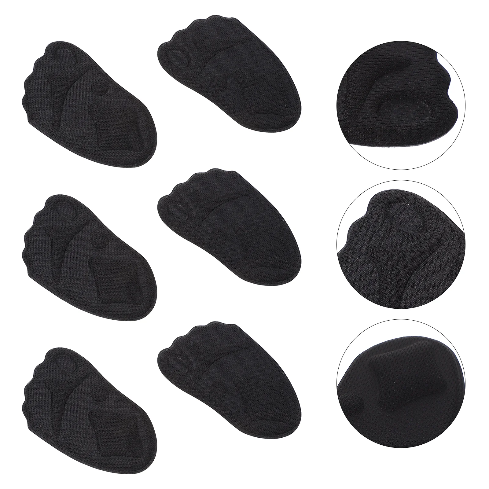 

Half Size Pad High Heel Mat Feet Foot Forefoot Toe Insoles Metatarsal Cushion Nonslip Shoe Non-slip Gel Inserts Men