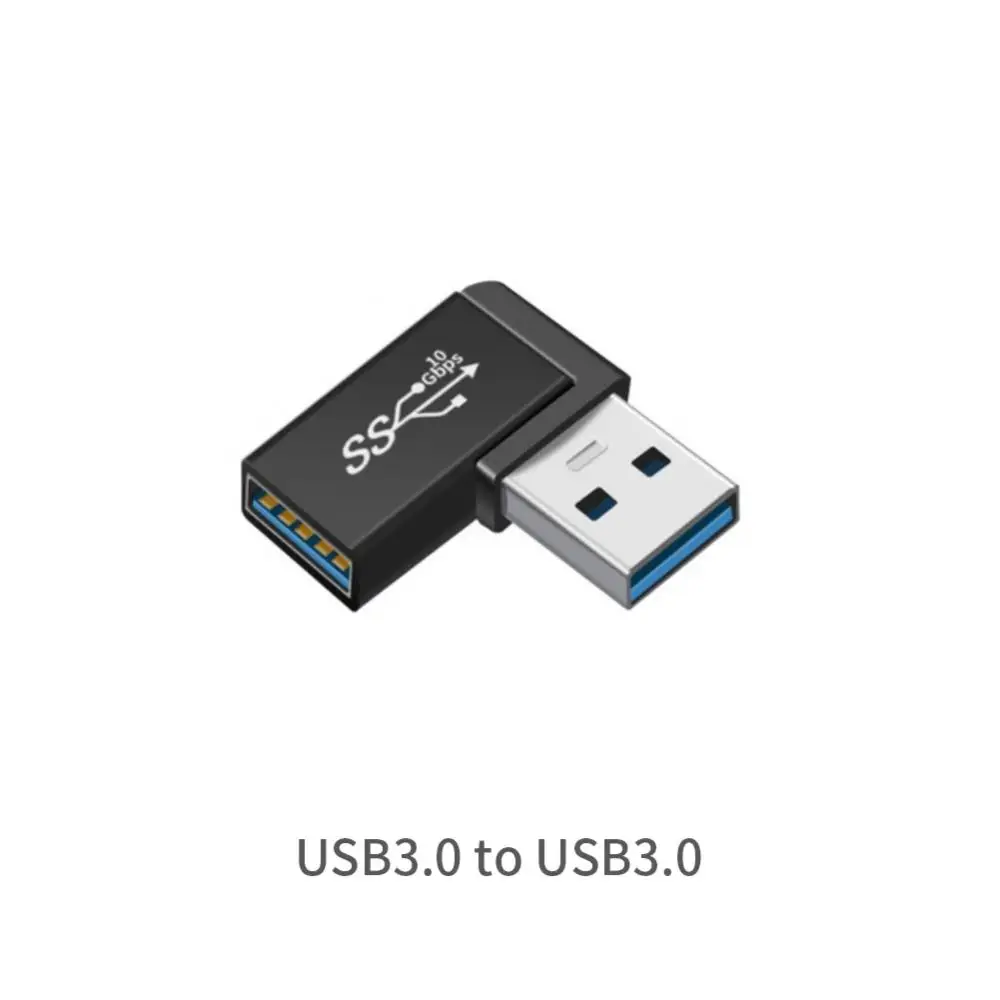 

Fast Charging Usbc Connector 10gbps Type C To Usb 3.0 Otg Adapter 90 Degrees Otg Adapter Usb C Female To Usb Male Data Converter