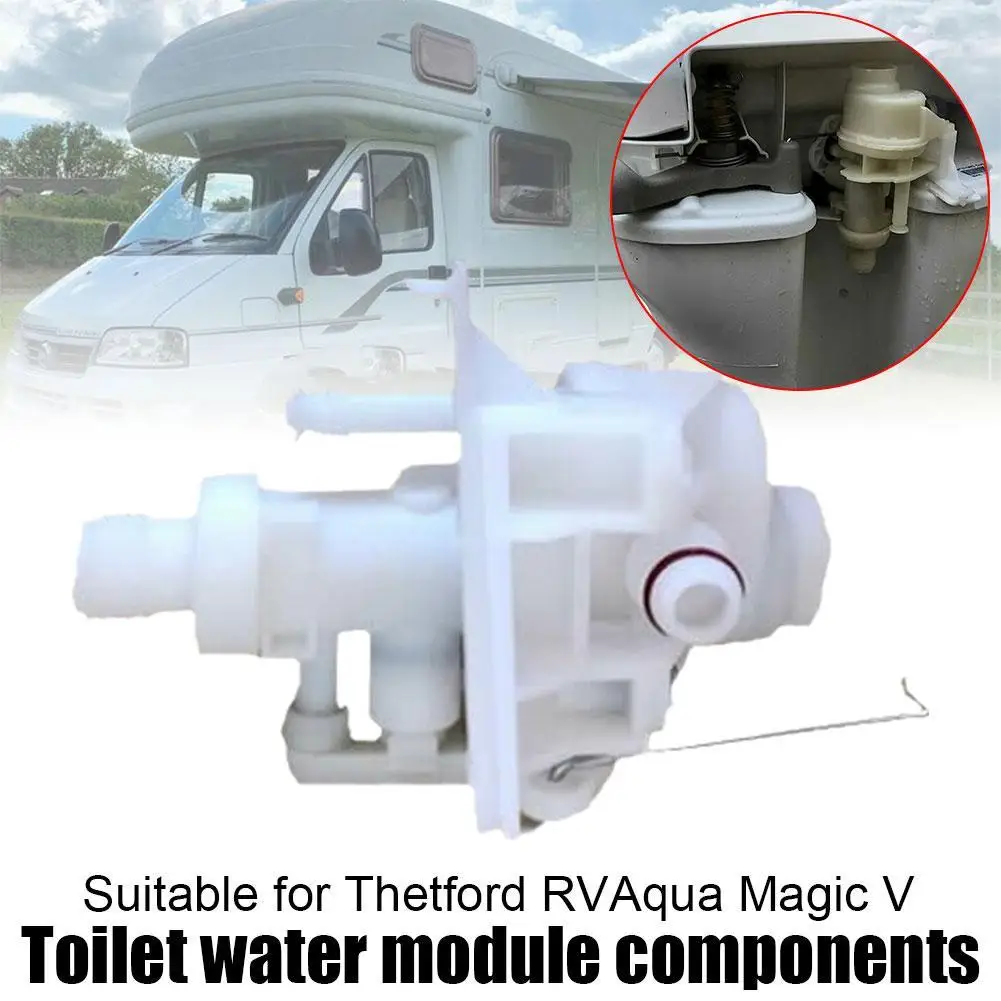 

Upgraded Thetford Aqua Magic V Toilet Water Valve Replacement For RV Part# 31705 Leak Resistant Increased Lifespan