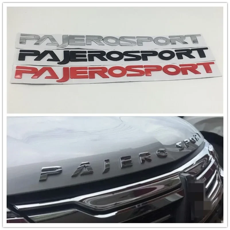 530*43 мм передний капот с логотипом эмблемой табличка именем для Pajero Montero Sport Suv