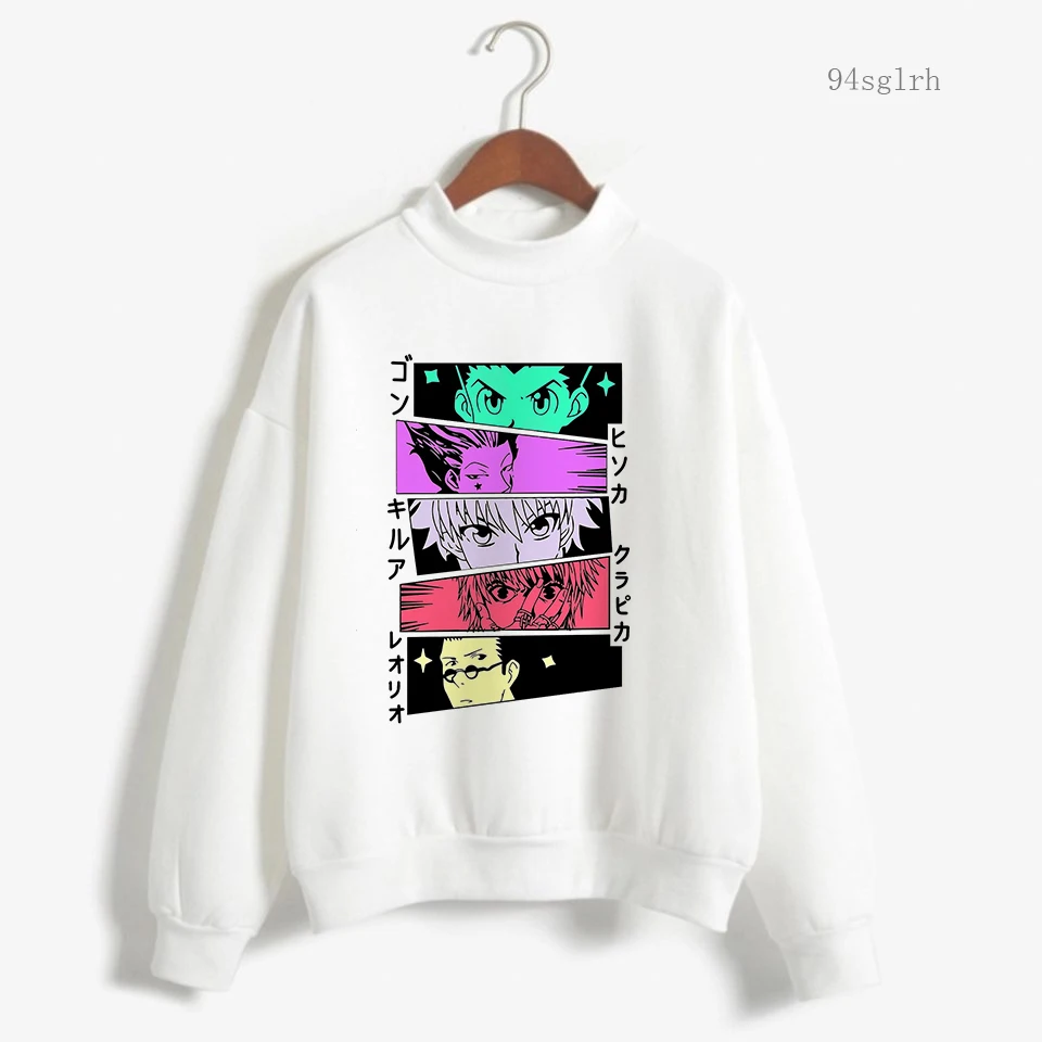 

Unisex Hunter X Hunter Anime Hoodies Men Killua Zoldyck Kawaii Cartoon Hoodie Sweatshirts Harajuku Casual Hooded Pullover Male