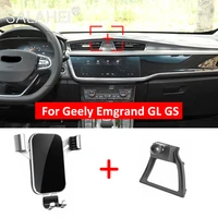 luxury car phone holder left hand drive for geely emgrand gl gs air vent mount clip clamp auto smartphone stand accessories