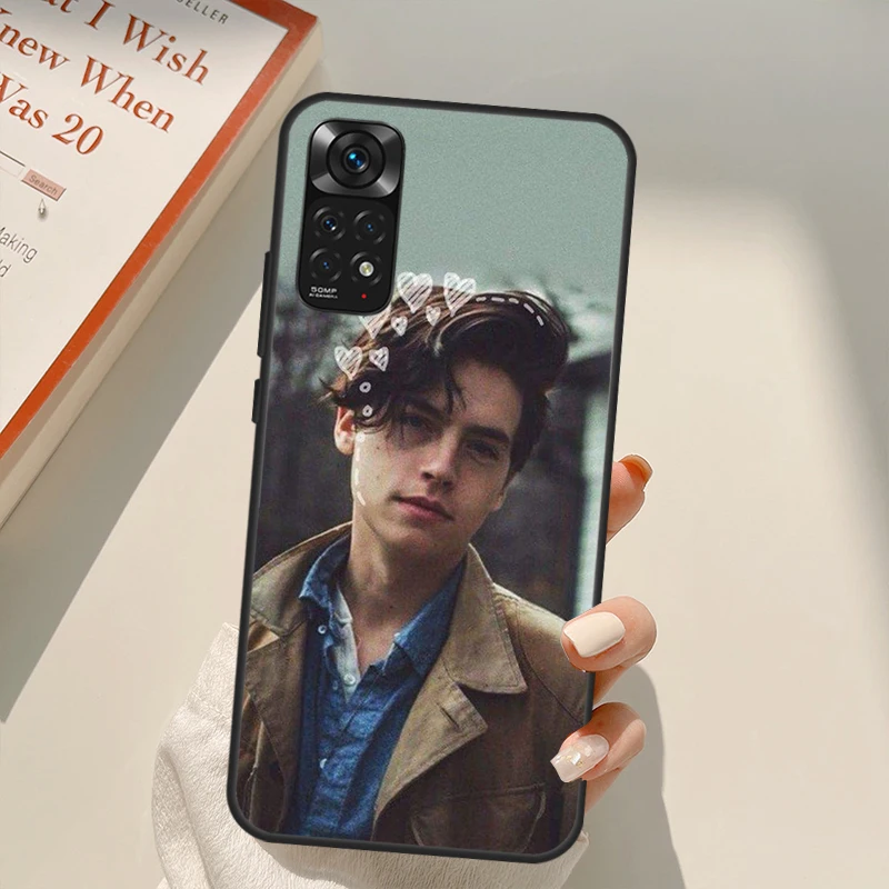 Чехол Cole Sprouse для Xiaomi Redmi Note 10 8 9 11 Pro 8T 9S 10S 11S 10C 9A 9T K50 K40 Gaming