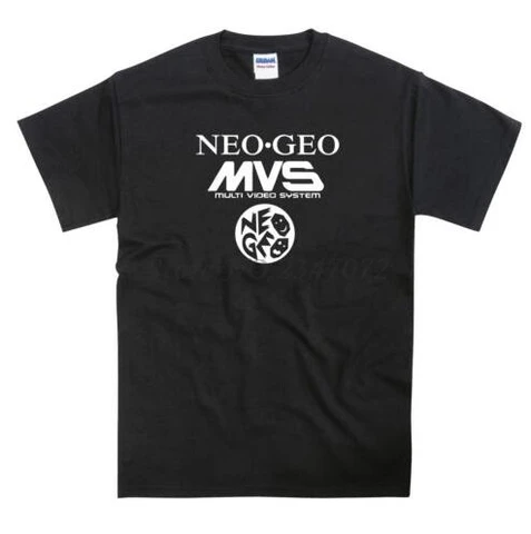 Neo Geo MVS логотип SNK Playmore AES аркадная виниловая футболка женская летняя брендовая Футболка мужская футболка