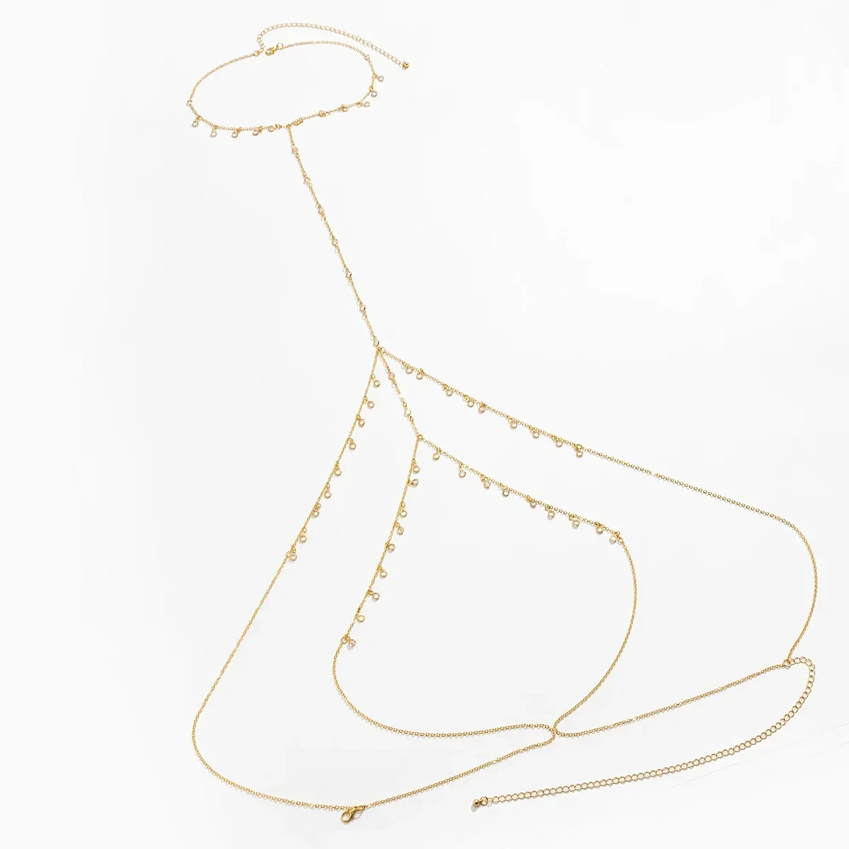 Цепочка с кулоном в стиле бохо для женщин элегантное нижнее белье перекрестной