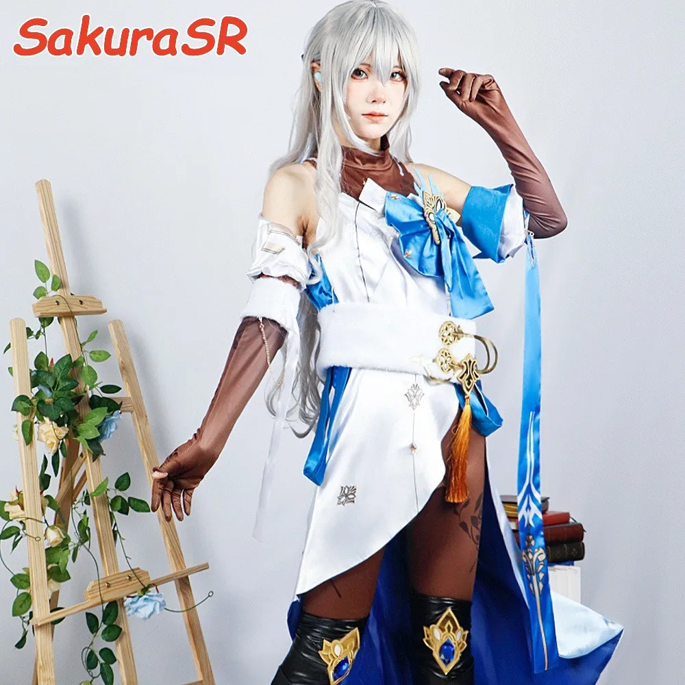 Костюм для косплея брони игра Honkai: Star Rail Cosplay【 XS-3XL Sakura-SR женский парик Honkai Bronya