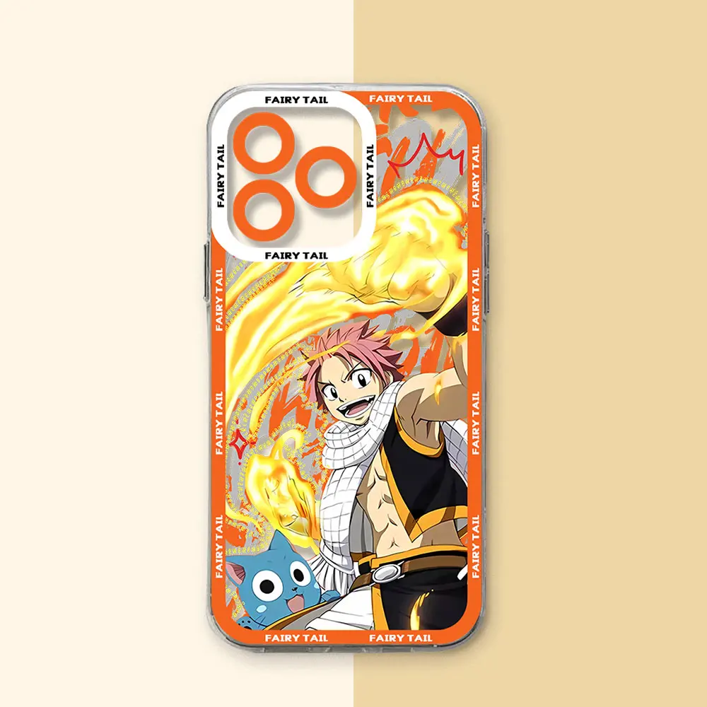 Чехол для телефона с изображением аниме Fairy Tail Xiaomi Redmi Note 13 12 12C 11 10 10C 13C 10s 9 9s 9A 9T 9C 8 7