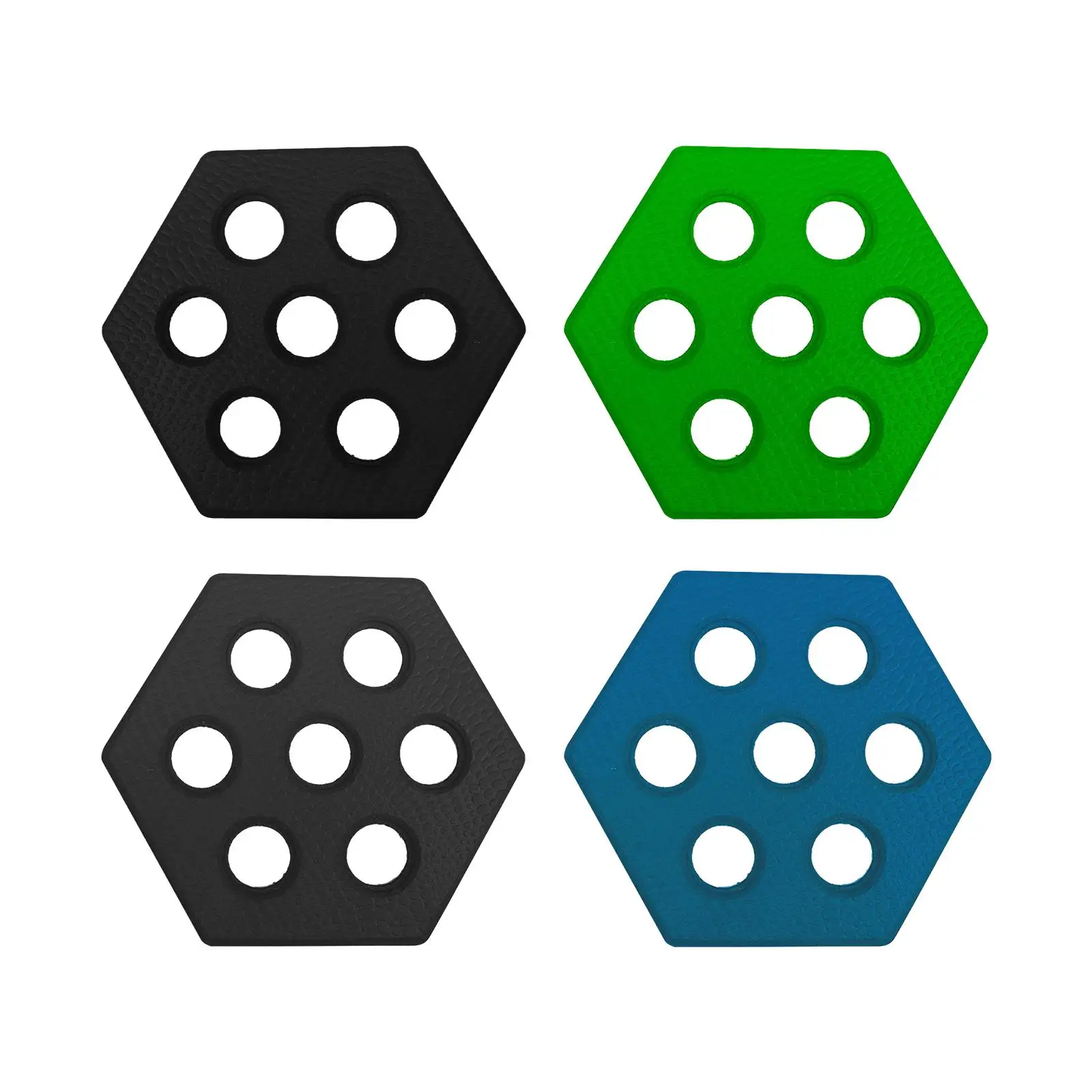 

12Pcs Hexagon Surfboard Pads Deck Grip Surfpad Non Slip Mat Waxless Deck Pads for Surf Boards Skimboards Water Sports
