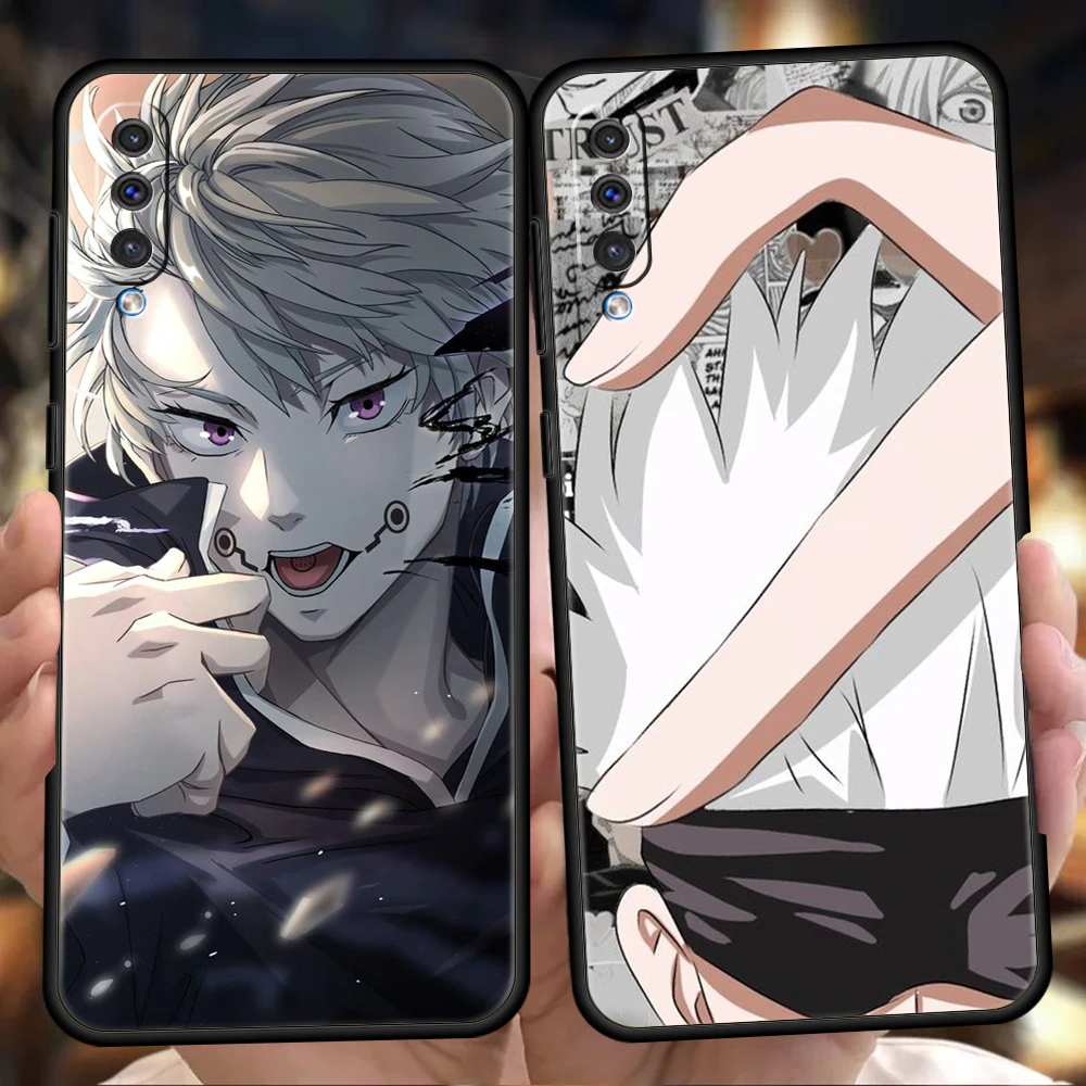 

BANDAI Jujutsu Kaisen Phone Cover Case For Samsung Galaxy A12 A02 A03 A03S A52 A70 A50 A20 A10 A10S A40 4G Luxury Silicone Shell