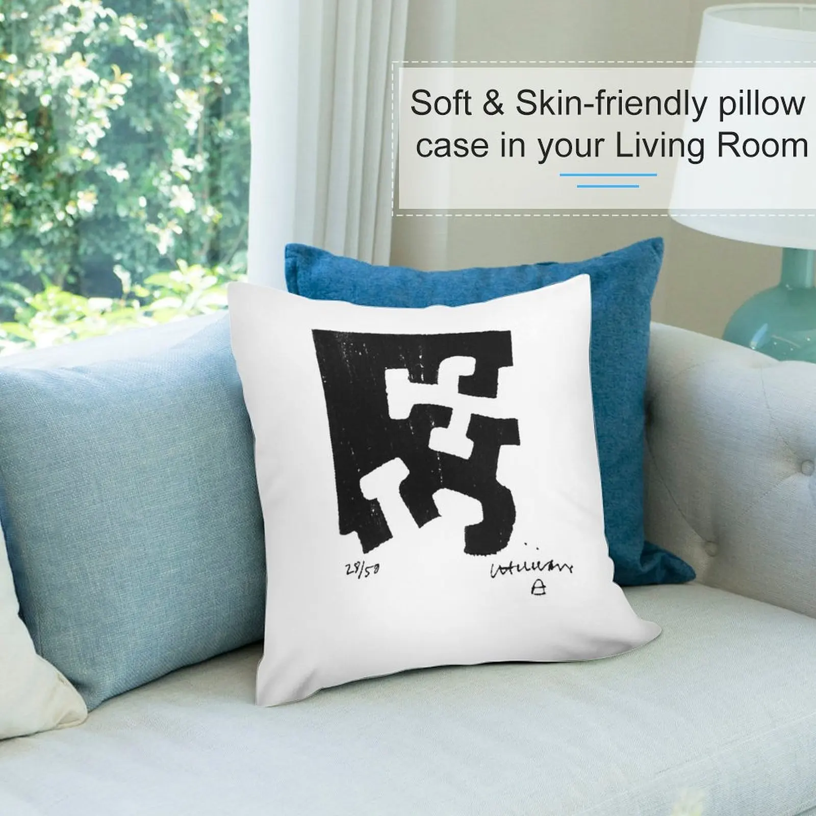 Декоративная подушка Eduardo Chillida - USMA III подушки эстетические рождественские