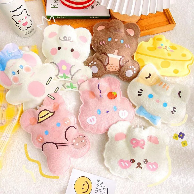 

Sanrio Hot Water Bags Hello Kitty Cinnamoroll Cartoon Plush Hot Water Bottle Water Filling Small Student Hand Warmer Cute Warm