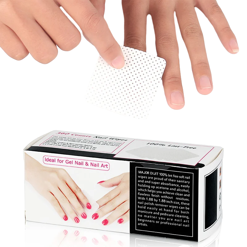 Салфетки из нетканого материала для снятия гель-лака, 360 шт./лот