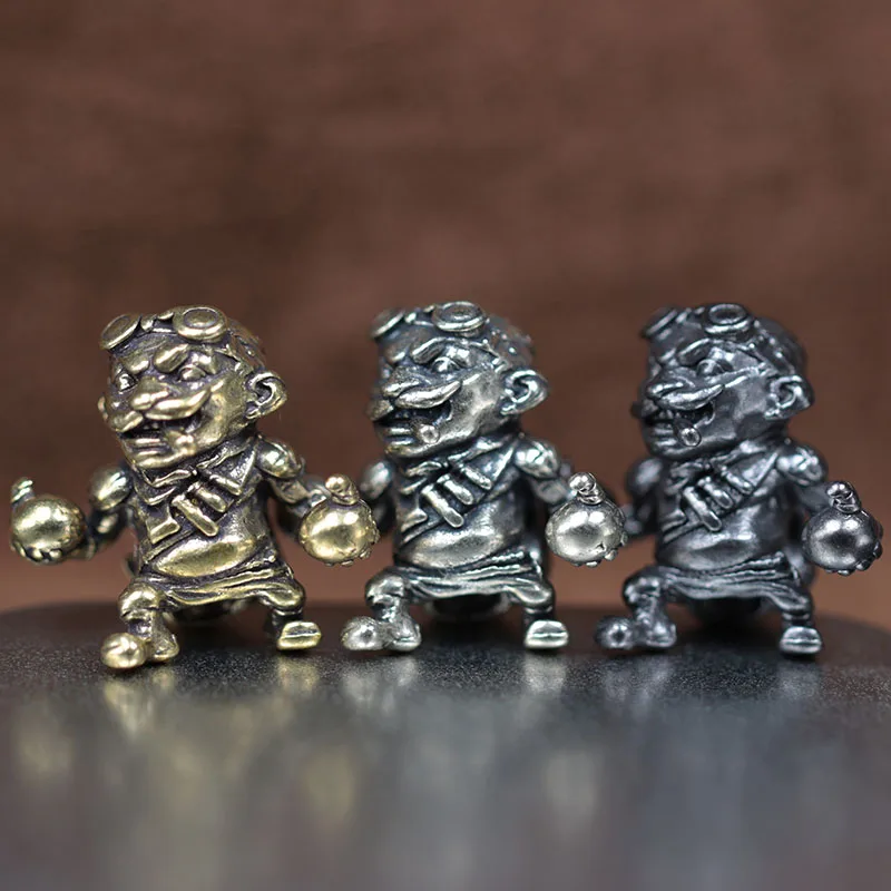 Альянс гнома курительная бомба солдат инженер латунный нож бусины DIY Паракорд