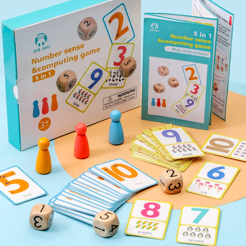 

Baby Early Education Puzzle Number Operation Enlightenment Mathematical Arithmetic Intelligence Development Children Wooden Toys