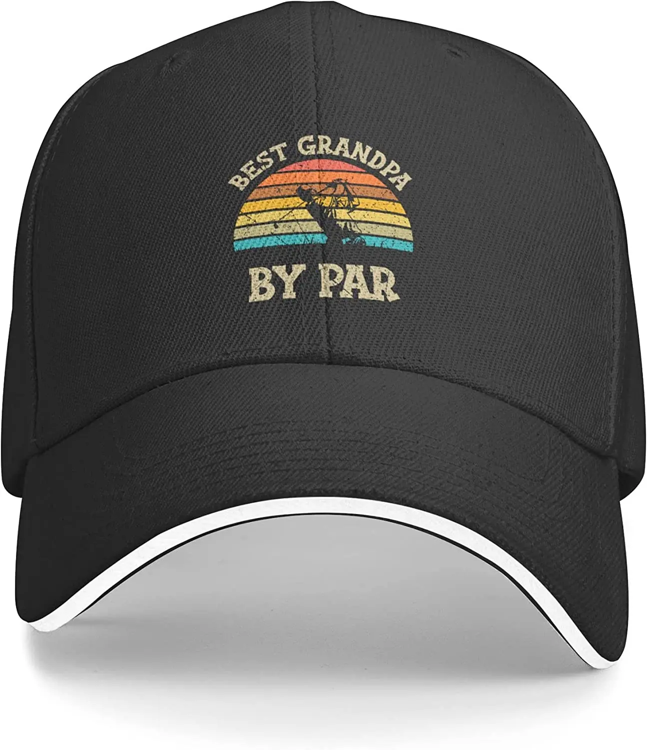 

Best Grandpa by Par Hat Unisex Adjustable Trucker Dad Hat Fitted Baseball Cap