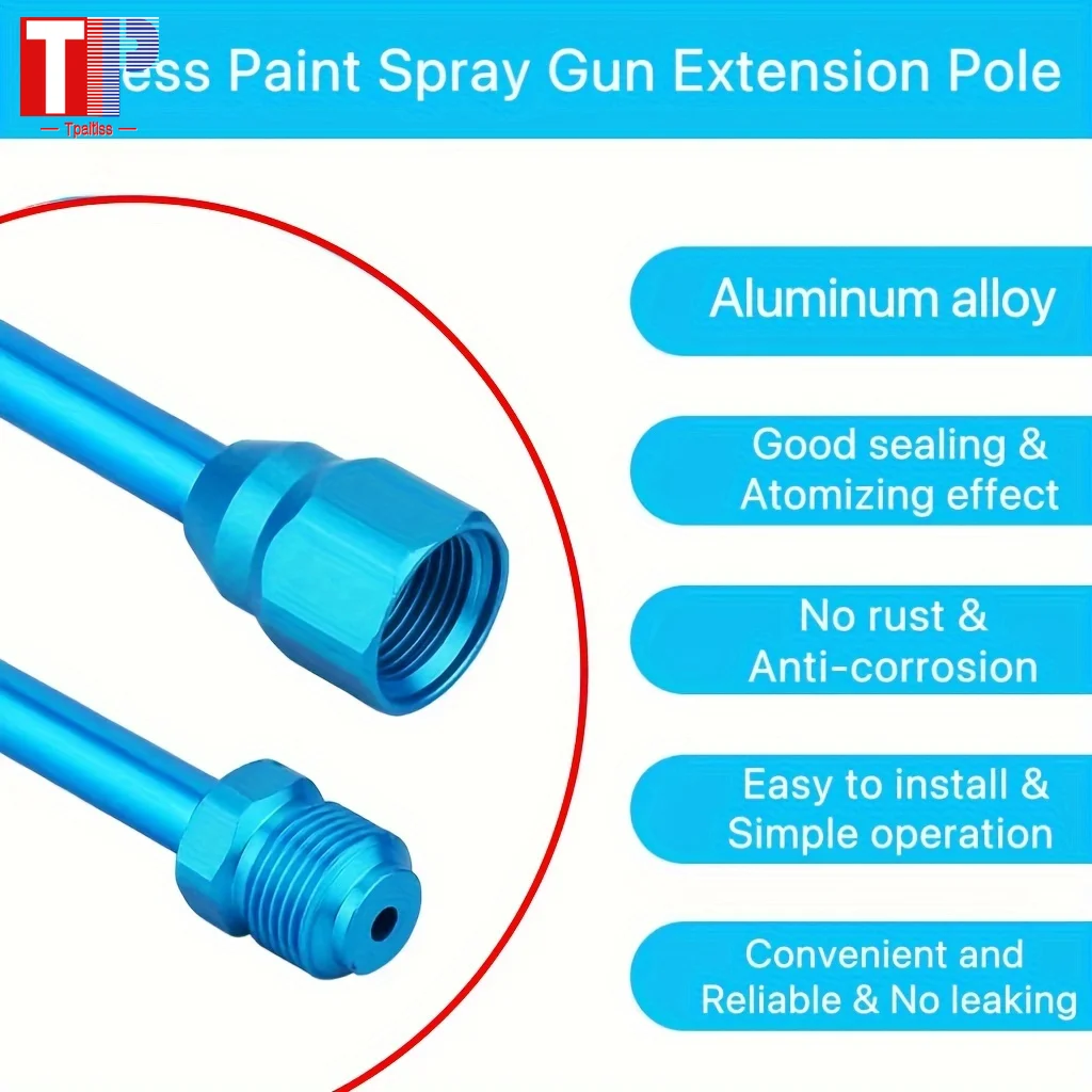 3 шт. высококачественное удлинение безвоздушного распылителя краски удлинитель