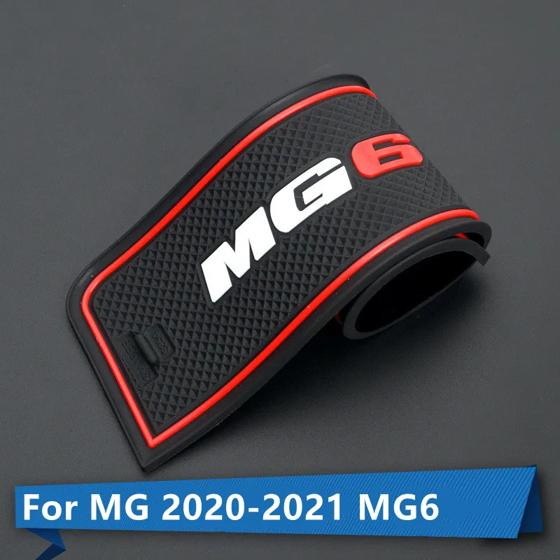 

Автомобильный Дверной Коврик для держателей MG 2020-2021 MG6, нескользящий коврик, подушка для чашки, коврик с пазами, внутренний Противоскользящий коврик, автомобильные аксессуары
