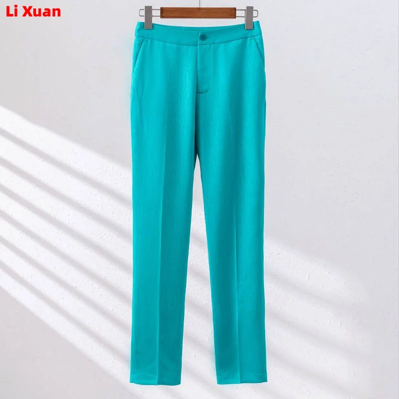 New Elegant Women Formal Suits For 2023 Summer High Quality Fashion Slim Casual Blazer And Pants Office Ladies Work Wear