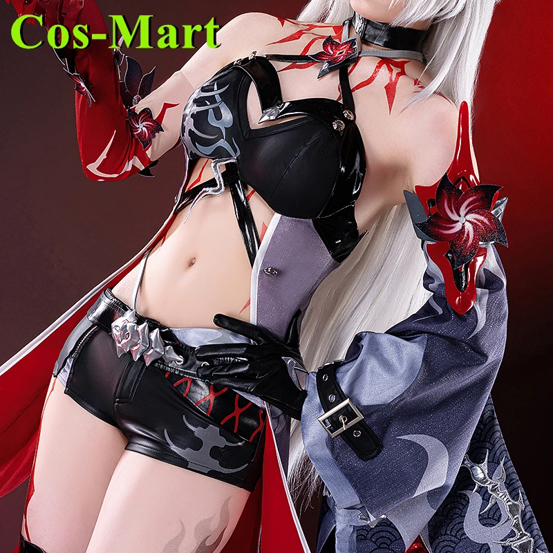 Cos-Mart Game Honkai: Star Rail Acheron Косплей Костюм Huang Quan NiuSkin Вечеринка Ролевая Игра Одежда