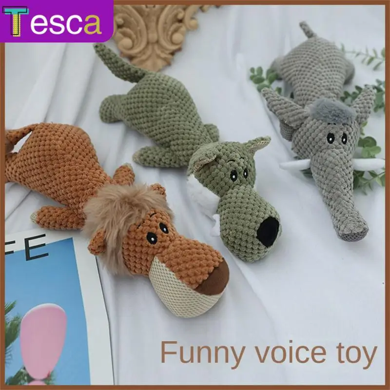 

Enhance Emotions Fashionable And Comfortable Puppy Chewing Toys Cute Animal Shapes Training Pet Products Meticulously Crafted