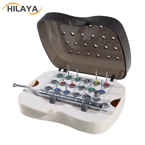 HILAYA Набор для удаления сломанных винтов для зубного имплантата, набор для удаления сломанных винтов, хирургический инструмент для зубного инструмента, имплантат