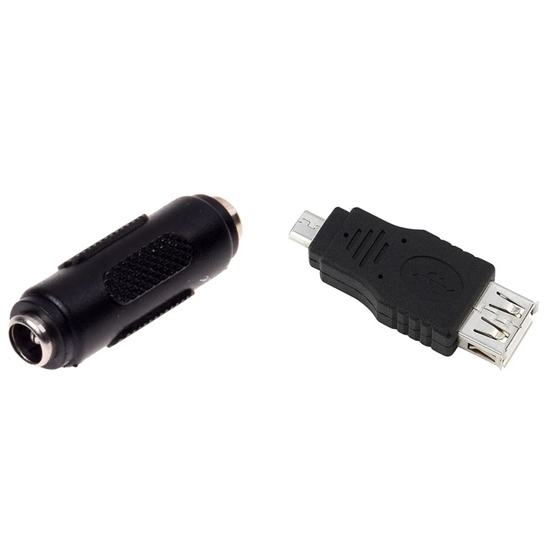 

Адаптер Micro-USB «папа»-USB «Мама» и «мама» 2,1 мм X 5,5 мм «Мама-мама»