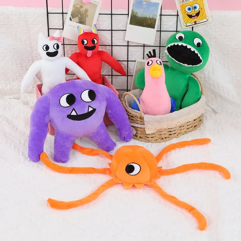 

6PCS Garten Of Banban Plush Game Animation Surrounding High-Quality Children's Birthday Gifts and Holiday Gifts Plush Toys