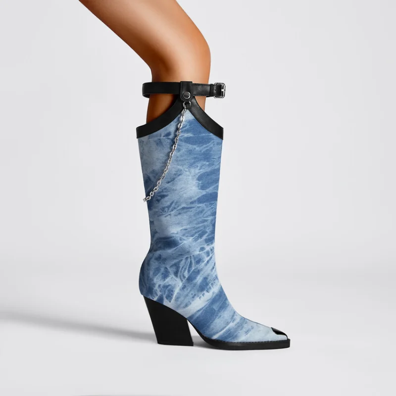 

Autumn Thick Heels High Heels High Boots Women's Large Size 35-46 Waterproof Platform Pants New Flashion Women Shoes Boots Women
