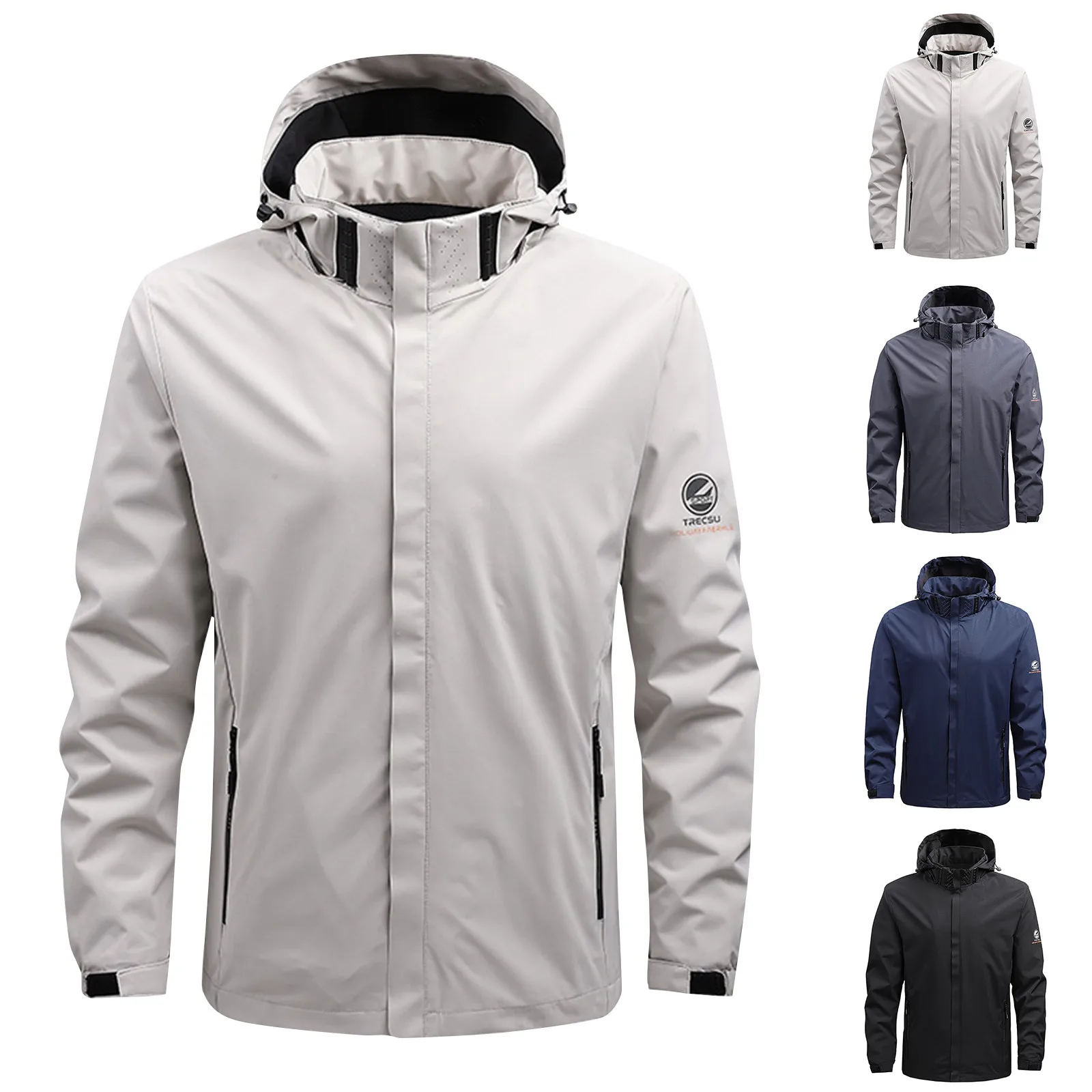 

Winter Jacket Men Parkas Thicken Warm Coat Men's Casual Sports Sweatshirt Long Sleeve Zipper Hooded Jacket Coat New Streetwear