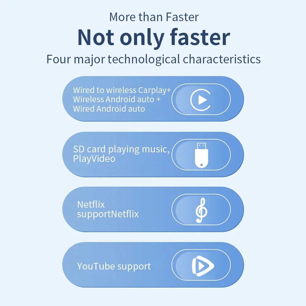 Topleo TV Stick Carplay адаптер Plug And Play чип RK3326 беспроводной потоковый Android Box Auto