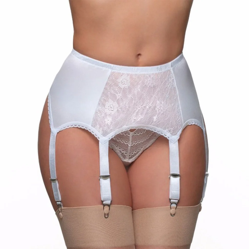 

Women Lace Garter Belt Party Event Adjustable Stocking Strap Hosiery
