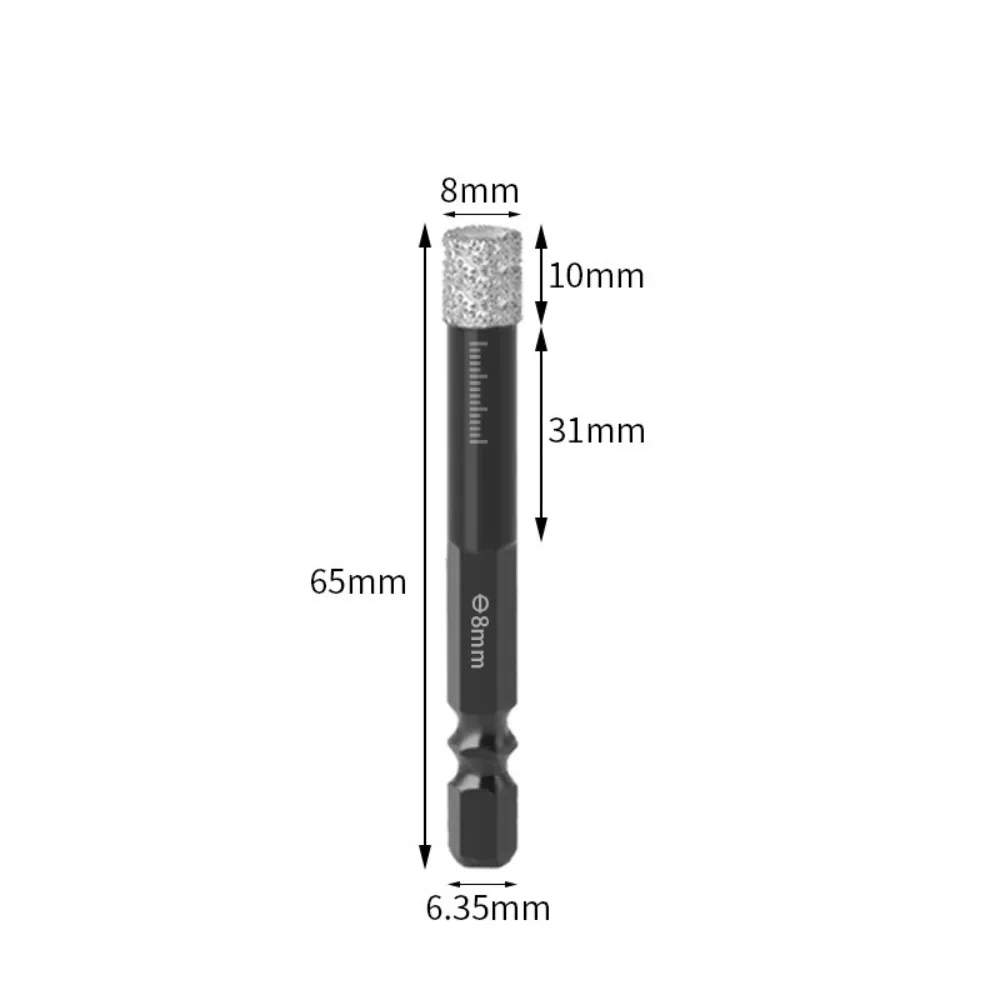 

Алмазное сухое сверло 6/8/10/12/14/16 мм