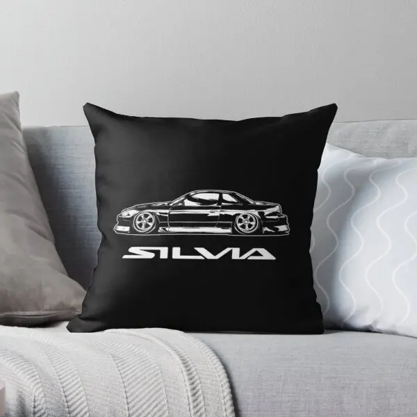 

Nissan Silvia S13 Printing Throw Pillow Cover Office Fashion Fashion Decor Waist Cushion Throw Hotel Pillows not include