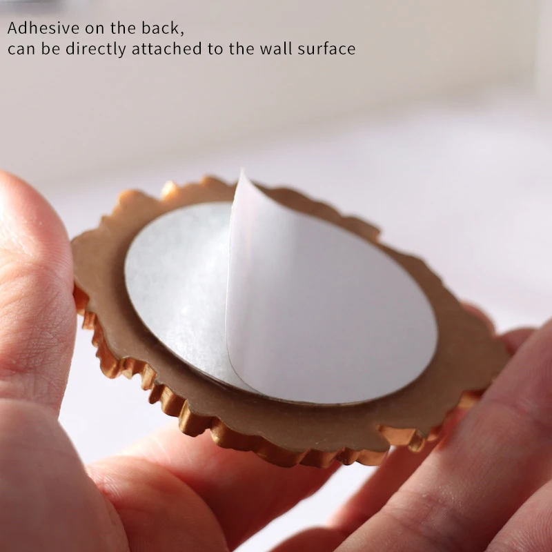 1 шт./упаковка Классические зеркальные мини-аксессуары для кукольного домика