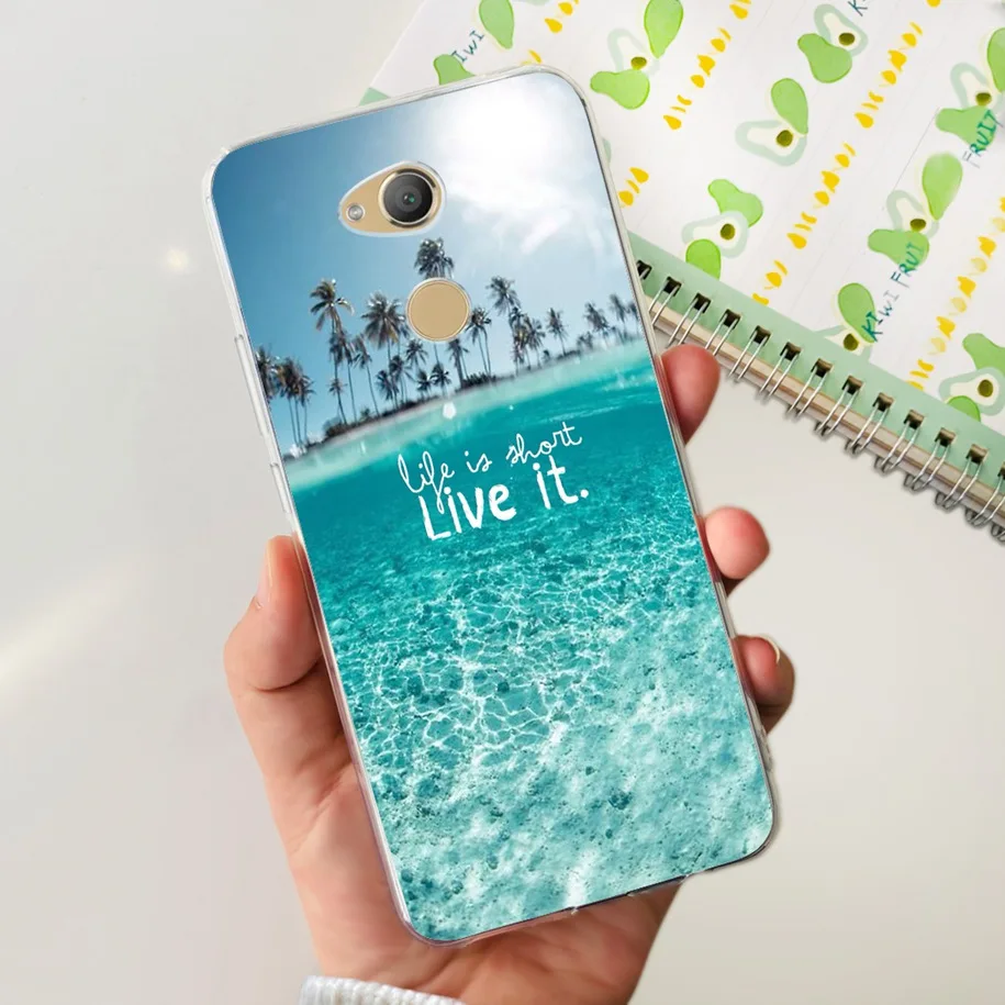 Чехол для Sony Xperia XA2 Ultra чехол телефона H3213 H3223 модный мраморный прозрачный