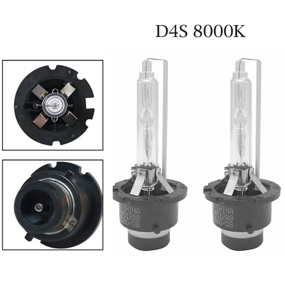 

Car D4S HID Xenon Bulbs Far&Near Headlight Quartz Super Bright 2pcs/set