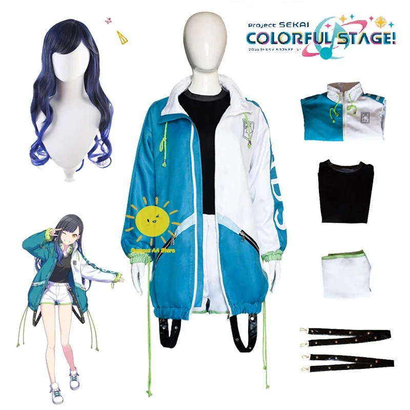 Игра Shiraishi An Косплей Project Sekai Красочные сценические костюмы для косплея Униформа