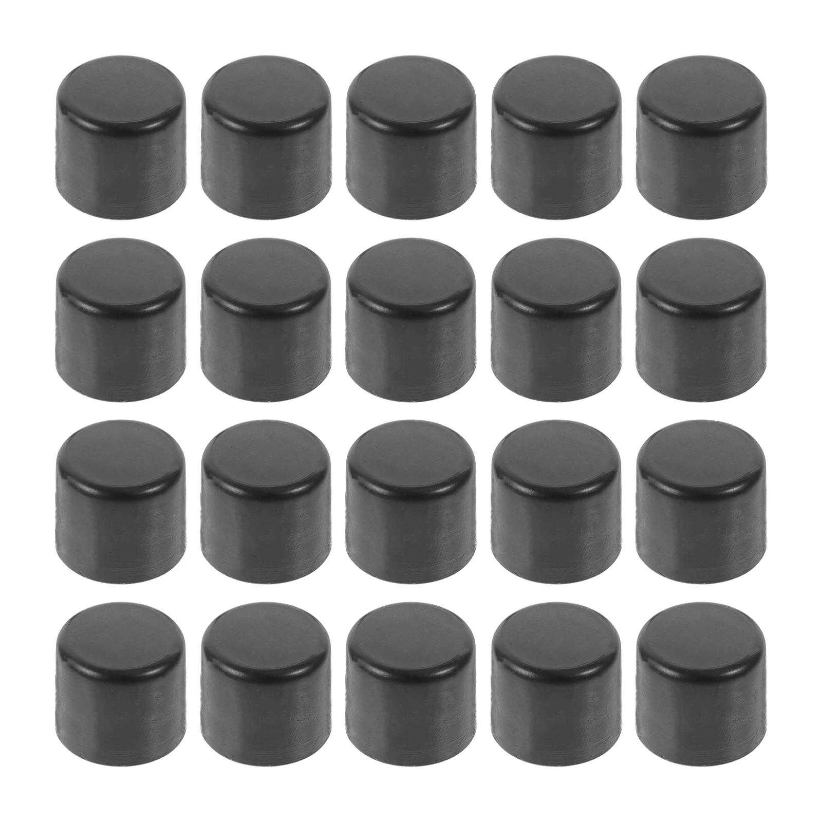 

20PCS Plastic Foosball Table Rod Universal End Caps Replacement Covers