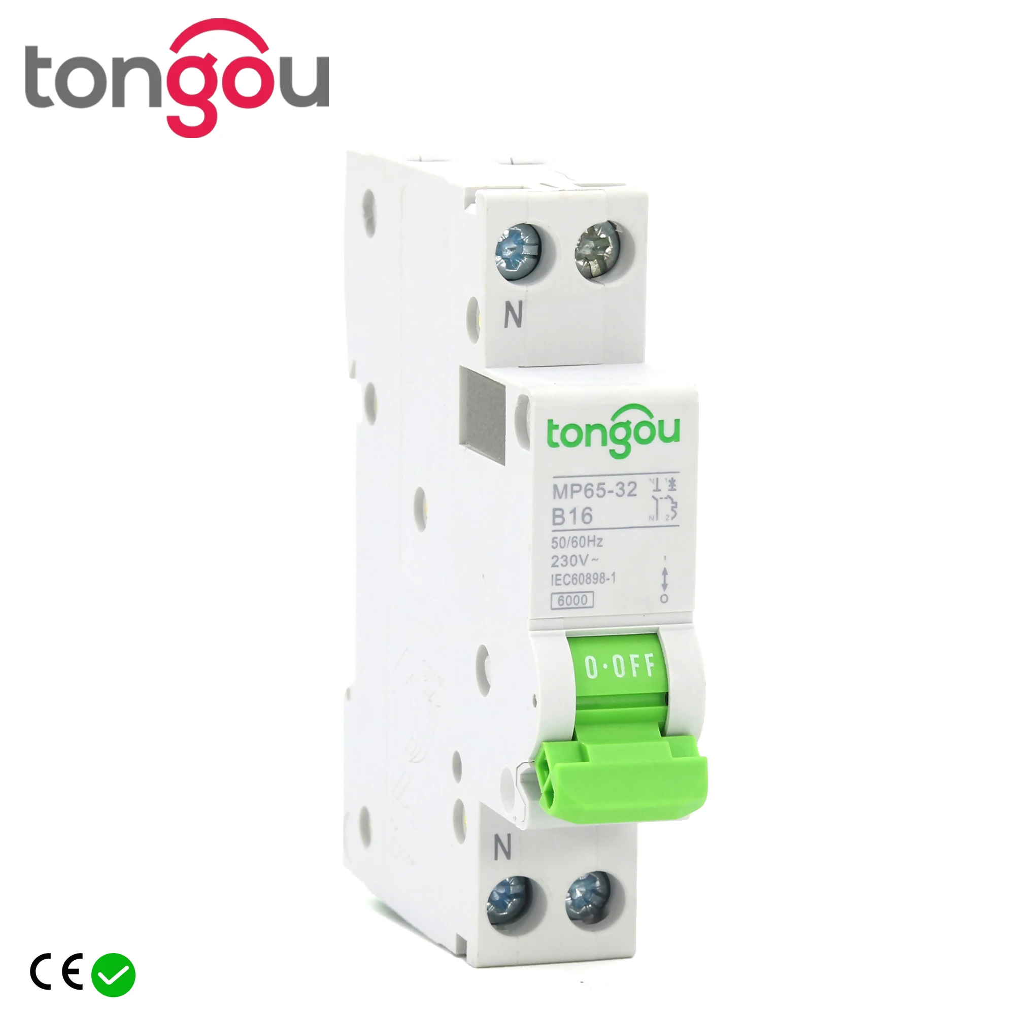 DPN 25A MCB 1P + N 110V 220V Curve B AC мини автоматический выключатель с 5 лет гарантии |