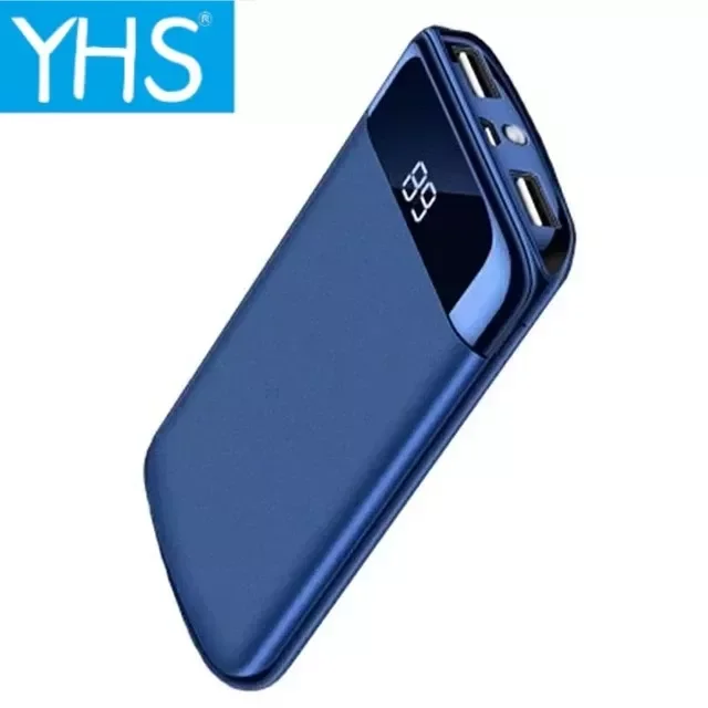 

NEW2023 Bank 50000mah 2 USB External Battery LED Powerbank Portable Mobile Charger for smart