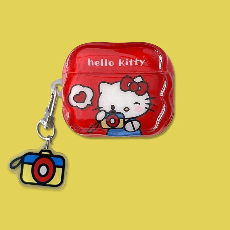 Новый защитный чехол Hellokitty Bluetooth для AirPods1/2 AirPods3 Generation pro2 Apple Sanrio наушников