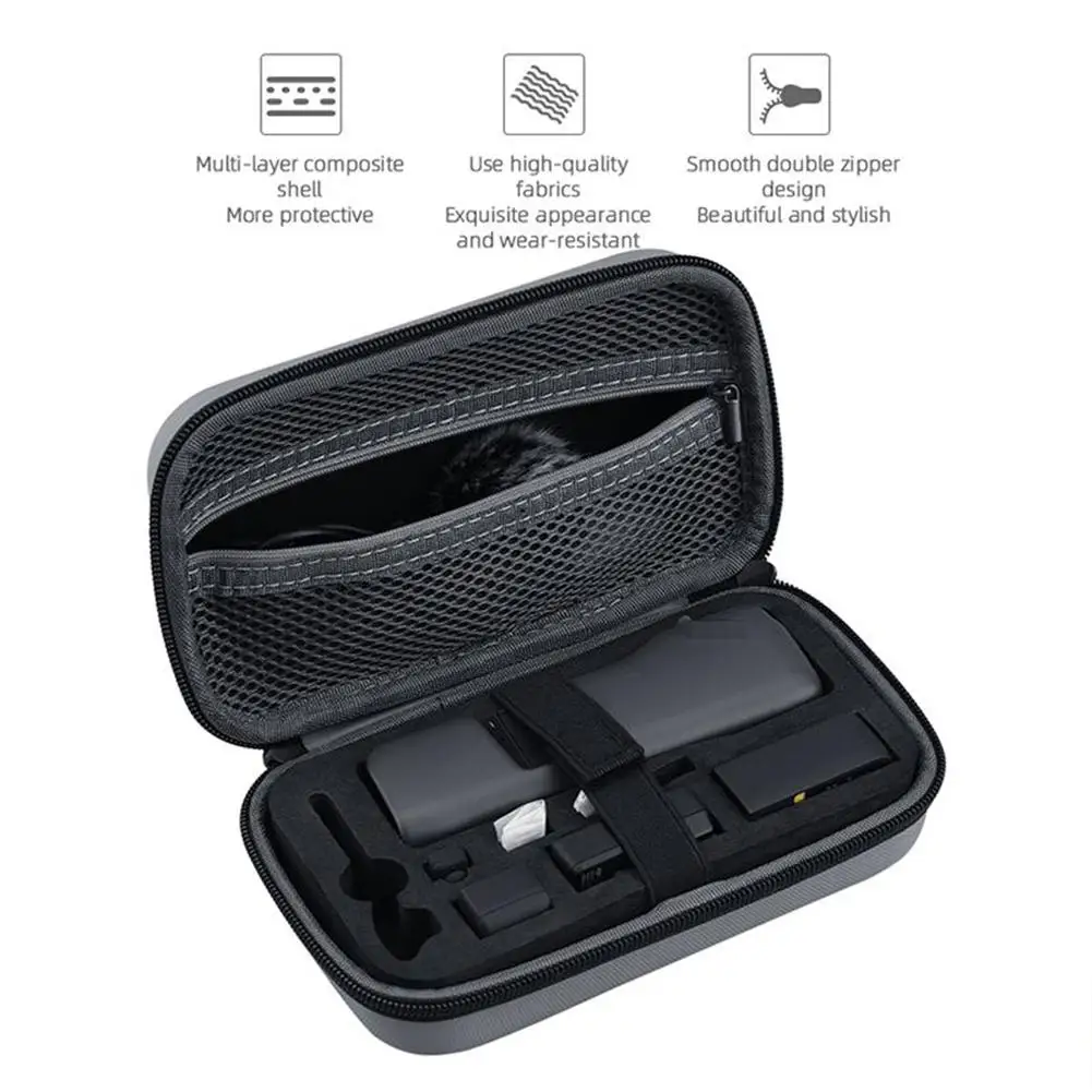 

Portable Storage Bag Shock-absorbing Gimbal Carrying Case Accessories Compatible For Dji Pocket2 Osmo Pocket