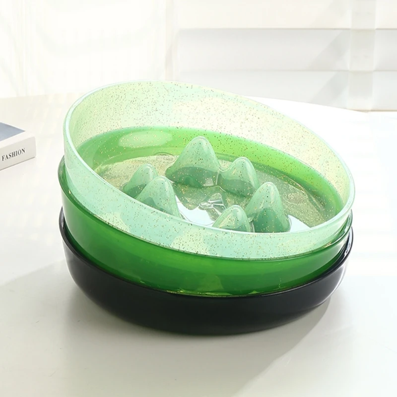 

Кормушка для собак с противоскользящей подставкой, миска для домашних животных, силиконовая тарелка для еды, тарелки для предотвращения уд...