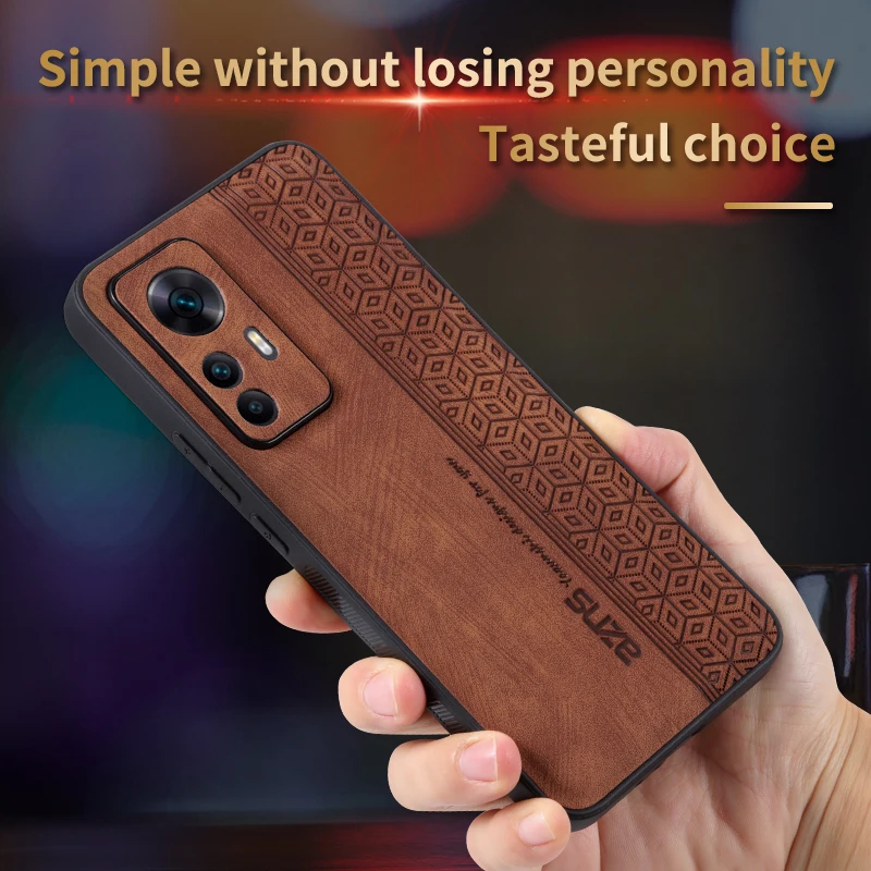 

For Xiaomi Mi 12T Pro Case luxury PU leather Skin protective Back Cover Case For xiaomi mi 12 Pro 12X Mi12 Lite 12S phone shell