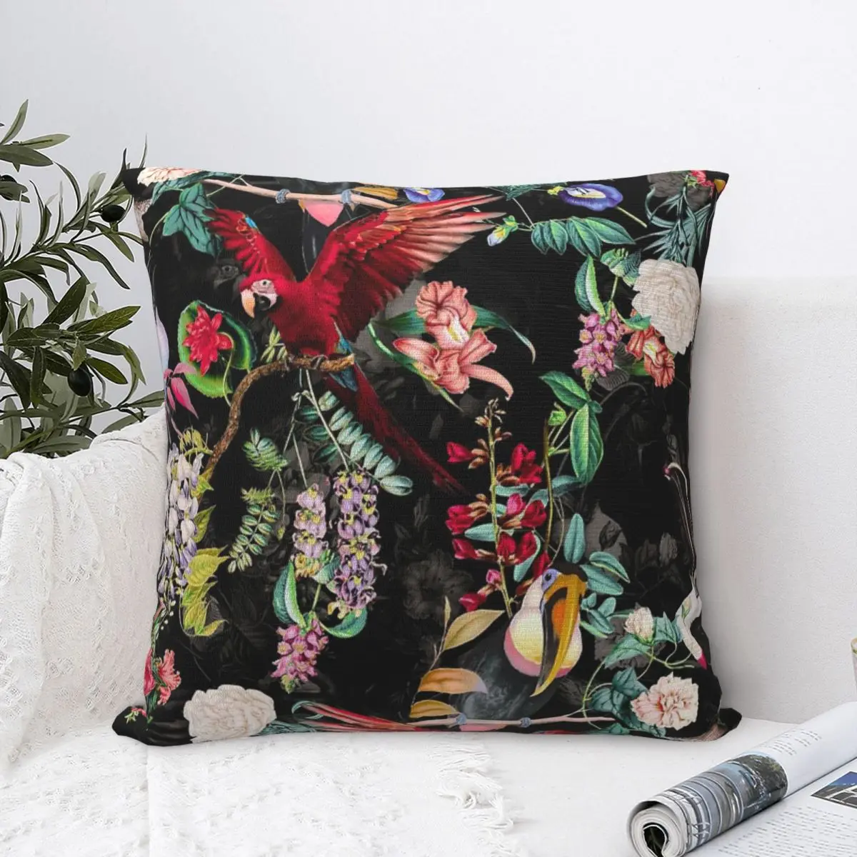 

Floral And Birds Ix Cartoon Cute Series Decorative Pillowcases Home Decor Sofa Pillowcases