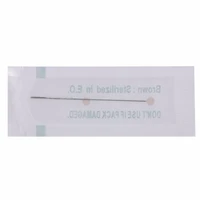 wholesale 100pcs disposable sterilized tattoo needles 1r3r5r for eyebrow tattoo microblading pen machine makeup accessories