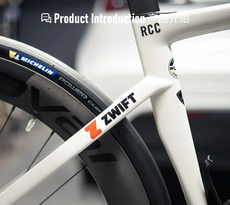 Фото Zwift велосипедные наклейки велосипедные наклейки дорожная рама царапины наклейки №1