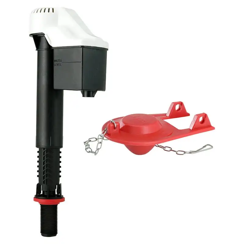 

Fill Valve and 2 inch Rubber Toilet Flapper Kit, 0.6 lb (818)
